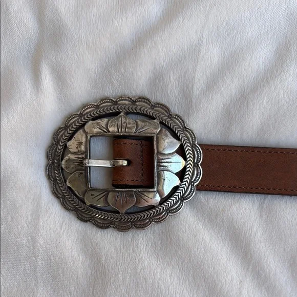Brighton | Accessories | Brighton Vintage Brown Leather Belt  display picture 1